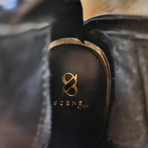 Worn ONCE!!! Beautiful Studded Ankle Boots. - Picture 7 of 7